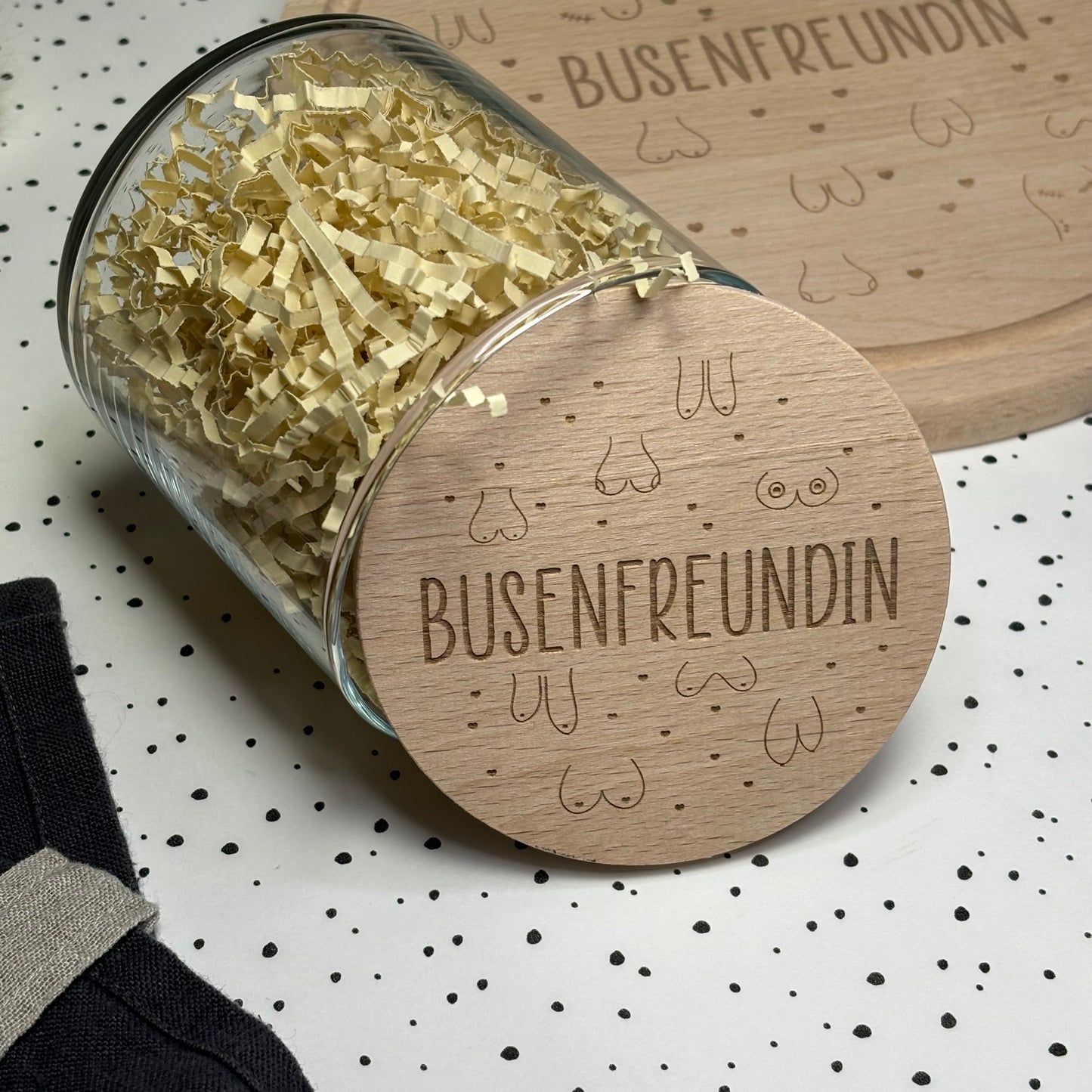 Vorratsglas Busenfreundin
