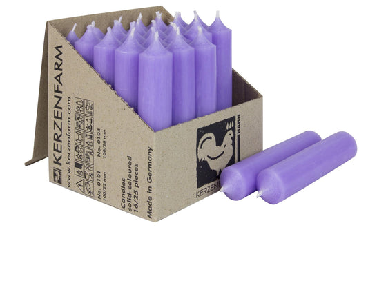 Kerze 100/22 mm Lavendel