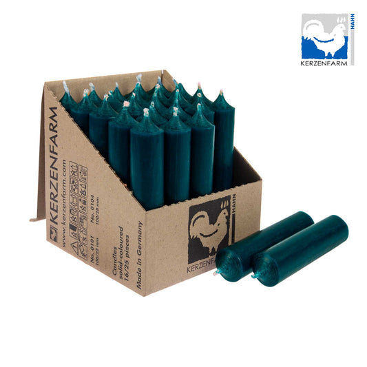 Kerze 100/22 mm Ozeanblau