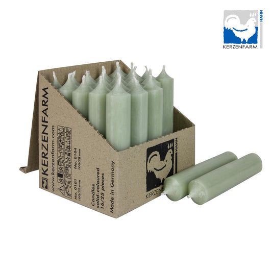 Kerze 100/22 mm Salbei